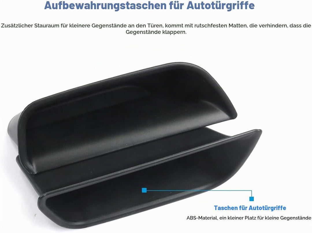 CDEFG Kompatibel mit VW Up E UP! Seat MII Skoda Citigo 2013-2022 2023 Auto Aufbewahrungsbox Autotür
