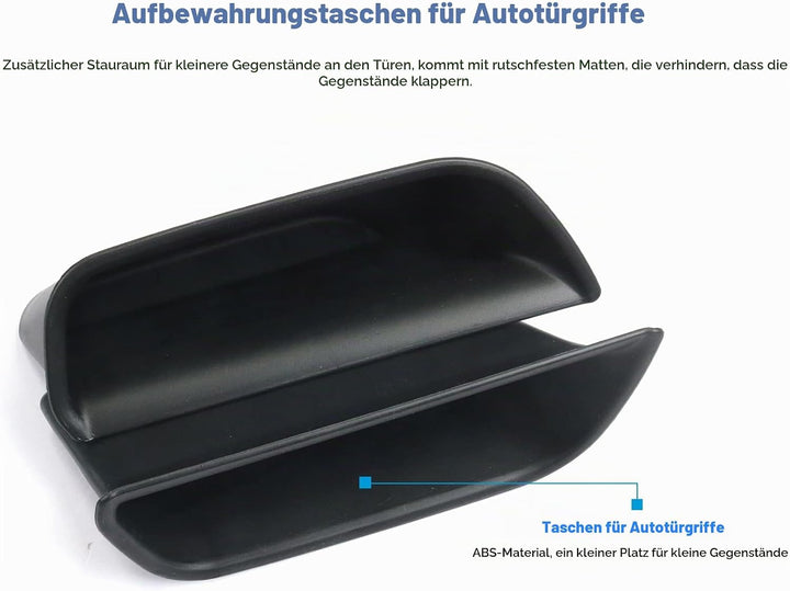 CDEFG Kompatibel mit VW Up E UP! Seat MII Skoda Citigo 2013-2022 2023 Auto Aufbewahrungsbox Autotür