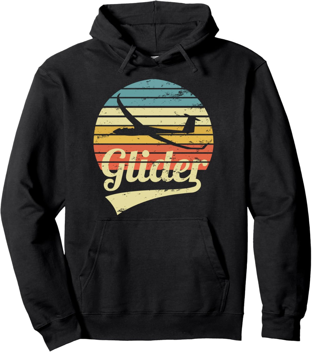 Segelflug Segelflugzeug Segelflieger Segelfliegen Vintage Pullover Hoodie