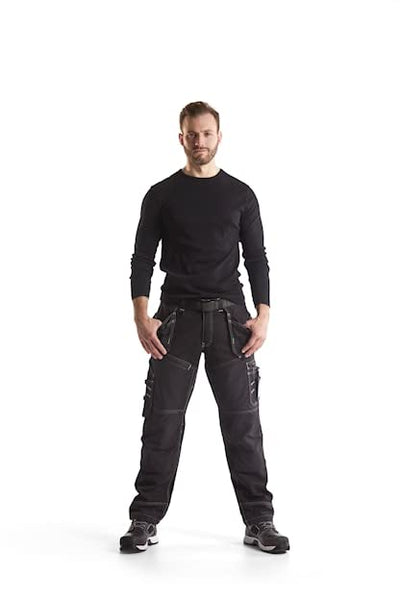 Blåkläder 15001320 Werker Hosen X1500, Schwarz, D96 D96 Schwarz, D96 Schwarz