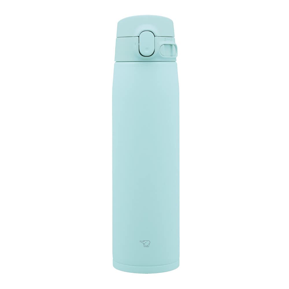 Zojirushi SM-VA72-AM Wasserflasche One-Touch Edelstahlbecher Nahtlos 25 fl oz (720 ml) Mintblau 24-O