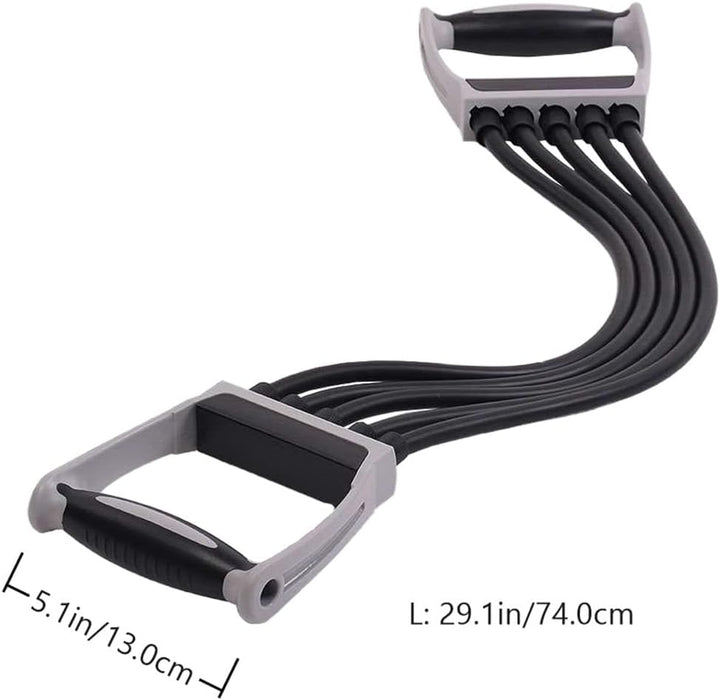 Abaodam Spring Exerciser Chest Expander Fitness Equipment Elastic Chest Developer