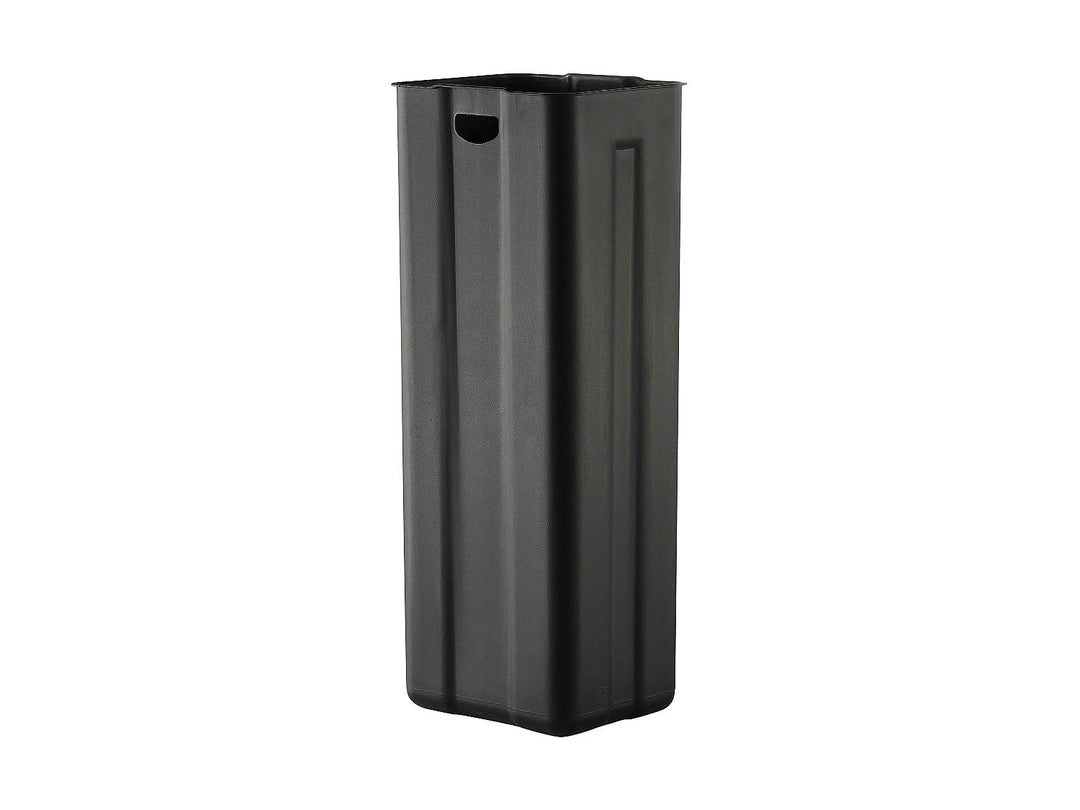 Vente-unique Tretabfalleimer aus Edelstahl - 3 Behälter - 60 l - DUMEO