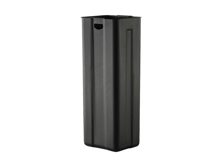 Vente-unique Tretabfalleimer aus Edelstahl - 3 Behälter - 60 l - DUMEO