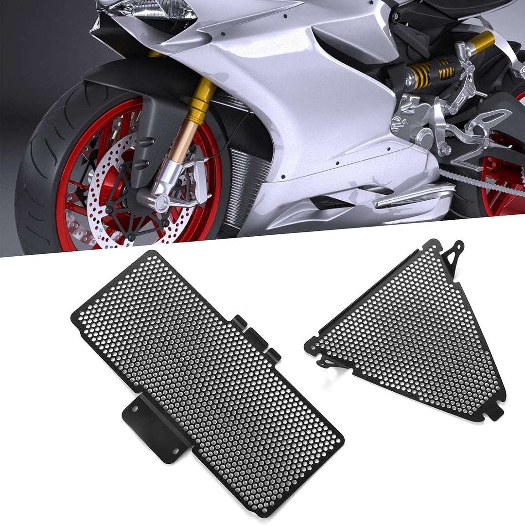 Unterer Kühlerschutz, Motorrad Kühlergrill Leichter Ersatz für Ducati Panigale V2 2020+ für Autocycl
