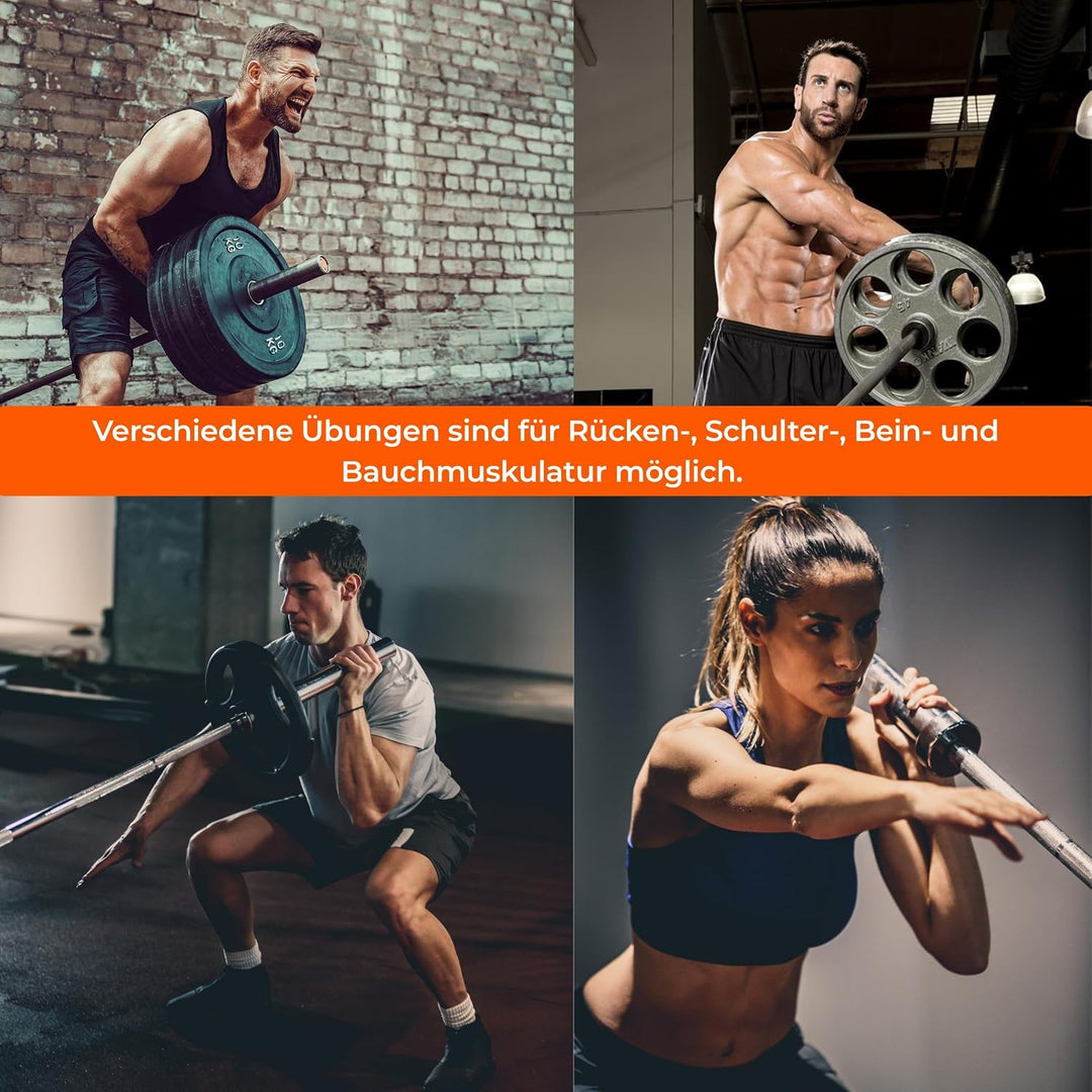 Ruffman Landmine support für Langhanteln 30mm – T Bar Row - Fitness Langhantel Rudergriff - Rückentr