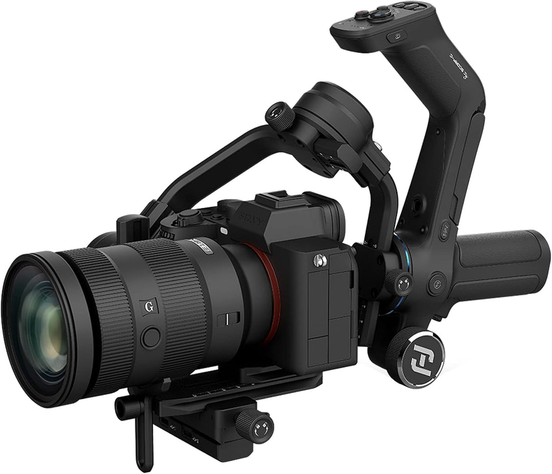 FeiyuTech SCORP-C Stabilisator Gimbal 3-Achsen für DSLR und Spiegellose Kameras,DSLR Gimbal kompatib