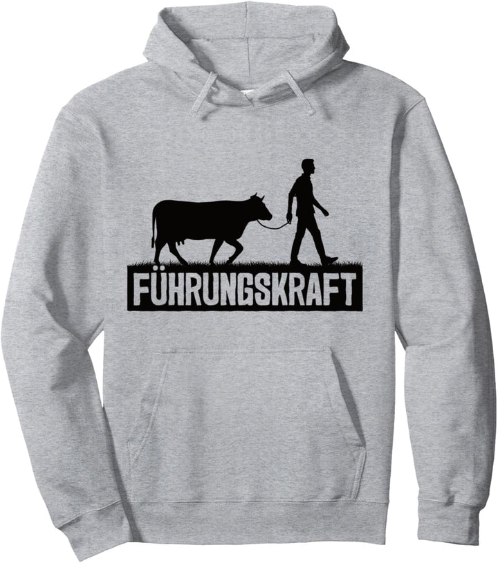 Führungskraft Kuh Führen Landwirtschaft Viehzucht Kühe Pullover Hoodie