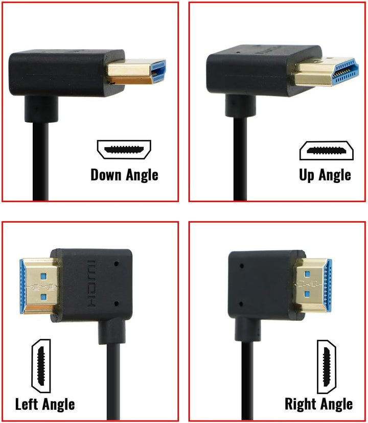 Alvin's Cables Z CAM E2 L Form 2.0 HDMI Kabel für Atomos Shinobi Ninja V Monitor Portkeys BM5 Monito