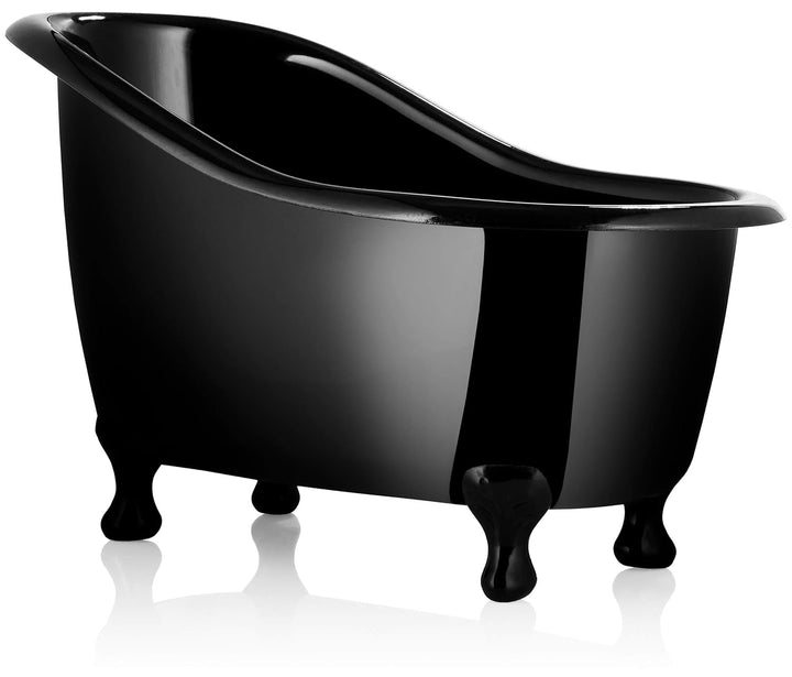BRUBAKER Cosmetics Bade-Geschenkset Erdbeer Kokosnuss mit Deko Badewanne Schwarz 9-teilig Erdbeer &amp;