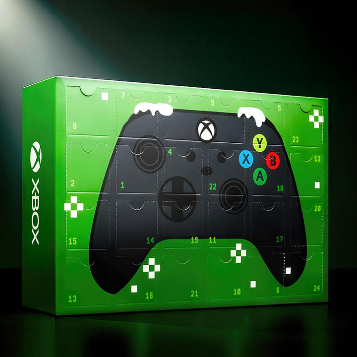 Get Trend XBox Socken Adventskalender 2025 für Kinder Teenager, 24 Paar, 35-40, Bequem & Weich, Coun