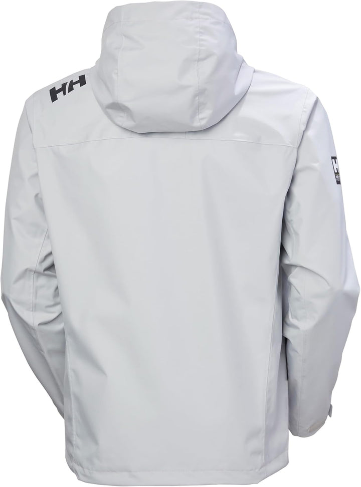 Helly Hansen Herren Crew Hooded Jacke Jacke (1er Pack) S Grauer Nebel 2.0, S Grauer Nebel 2.0