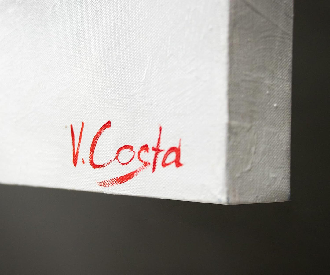 YS-Art Abstrakt Design Acryl Gemälde auf Leinwand Berlin handgemalt Wandbilder Wohnzimmer modern Woh