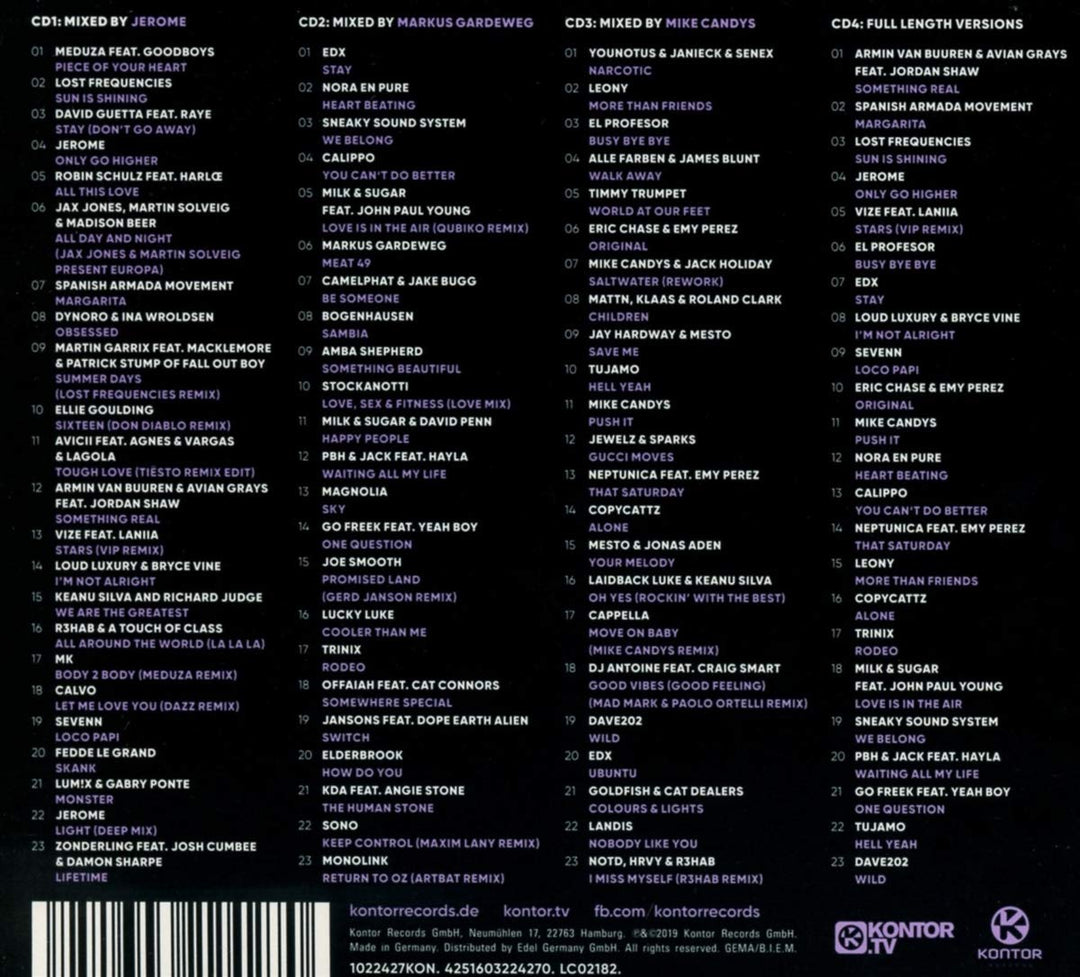 (Kontor Top Of The Clubs Vol. 83, Audio-CD