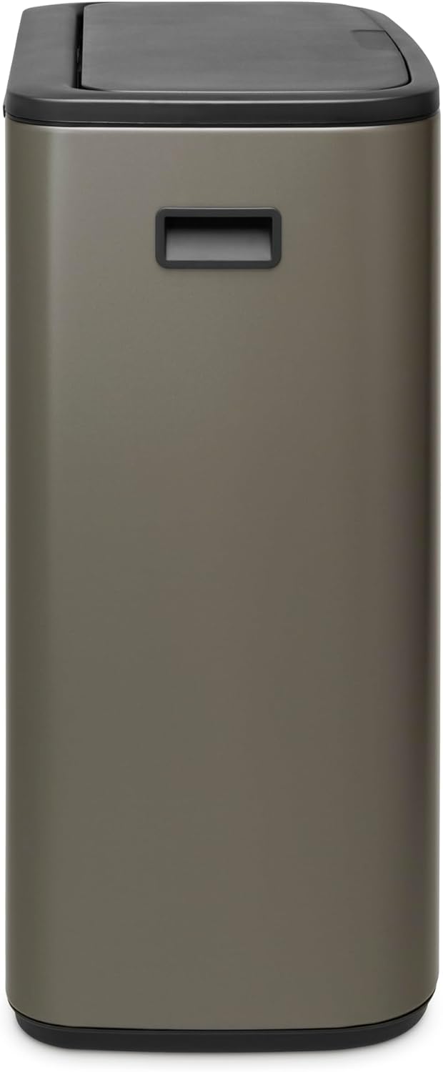 Brabantia Bo Touch Bin, 2 x 30L 2 Inneneimer (2 x 30L) Platinum, 2 Inneneimer (2 x 30L) Platinum