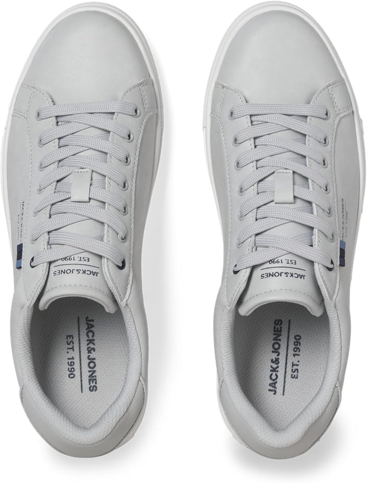 JACK &amp; JONES Male Sneaker Sneaker 40 EU Glacier Gray, 40 EU Glacier Gray