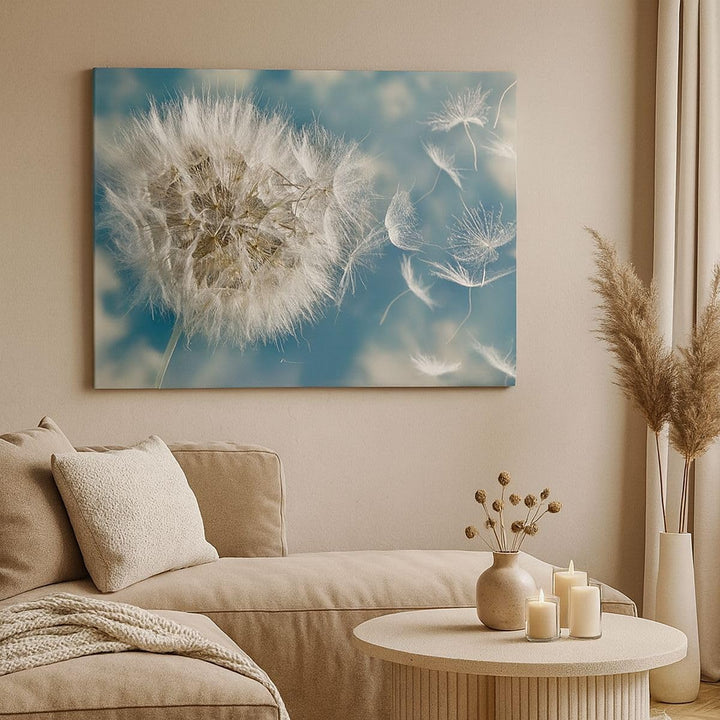 Bilder auf Leinwand Baby Sommer Pflanze Leinwandbild mit Rahmen 70x50cm Wandbilder Dekoration Wohnzi