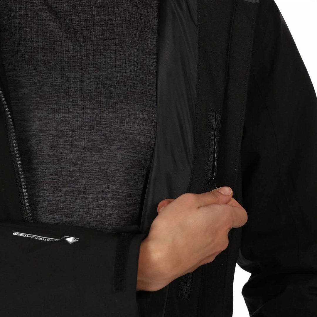 Regatta Damen Highton Striii Jackets Waterproof Insulated 34 Schwarz, 34 Schwarz