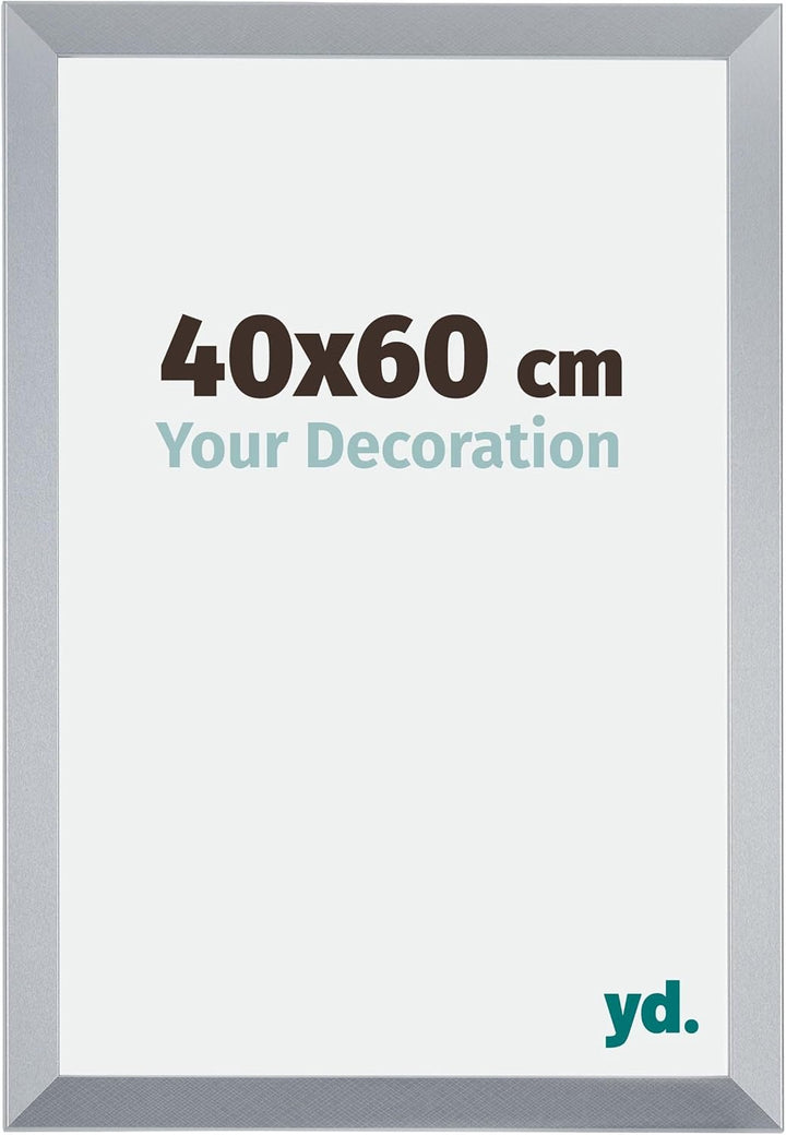 yd. Your Decoration - Bilderrahmen 40,00x60,00 cm - Bilderrahmen aus MDF mit Acrylglas - Antireflex