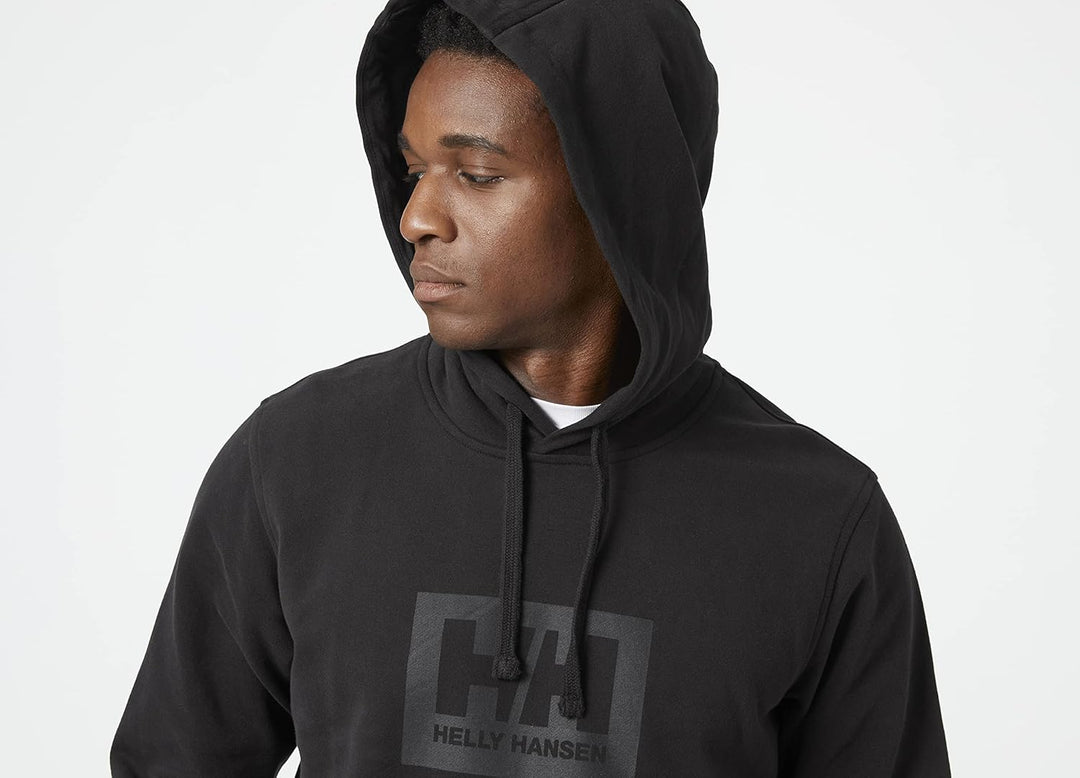 Helly Hansen Herren HH Box Kapuzenpullover XS Schwarz, XS Schwarz