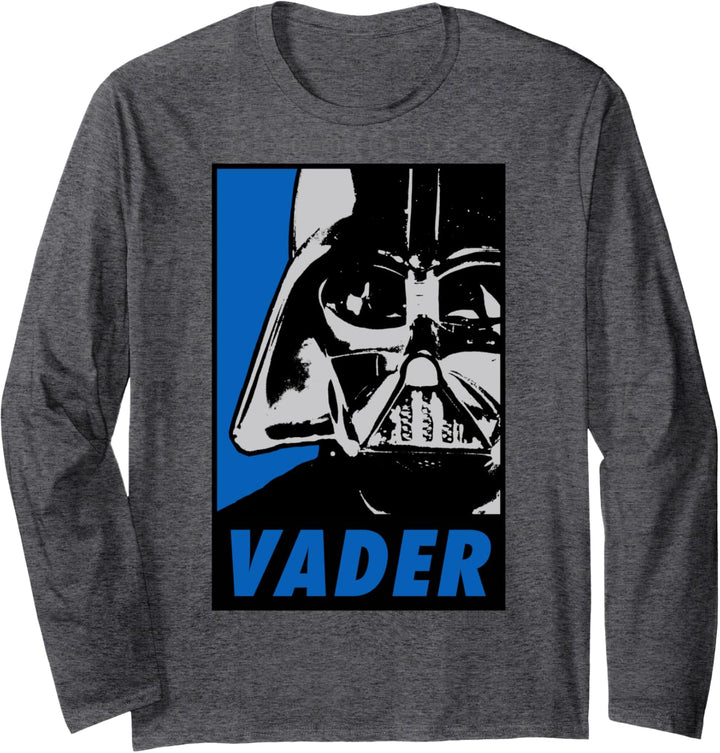 Star Wars Darth Vader Large Half Portrait Langarmshirt