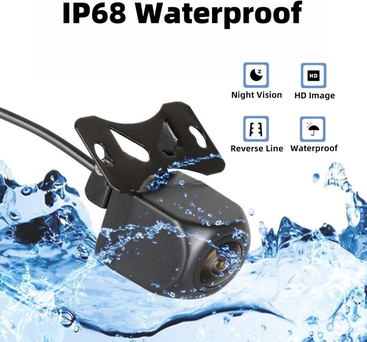 IP68 Wasserdichte Rückfahrkamera für Auto mit HD1080P/CVBS, klarer Nachtsicht und 170° Weitwinkel fü