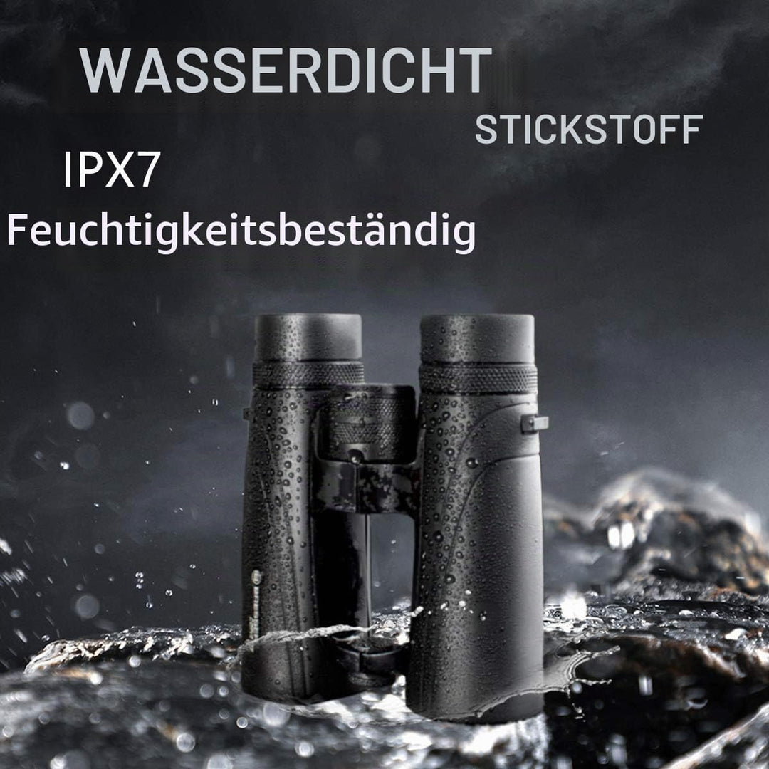 Bresser Fernglas Corvette 8x42 wasserdicht mit Nitrogenfüllung, BaK-4 Glas Prismen, LE-Okularen für