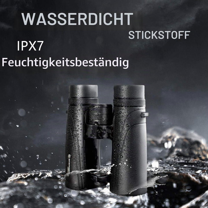 Bresser Fernglas Corvette 8x42 wasserdicht mit Nitrogenfüllung, BaK-4 Glas Prismen, LE-Okularen für
