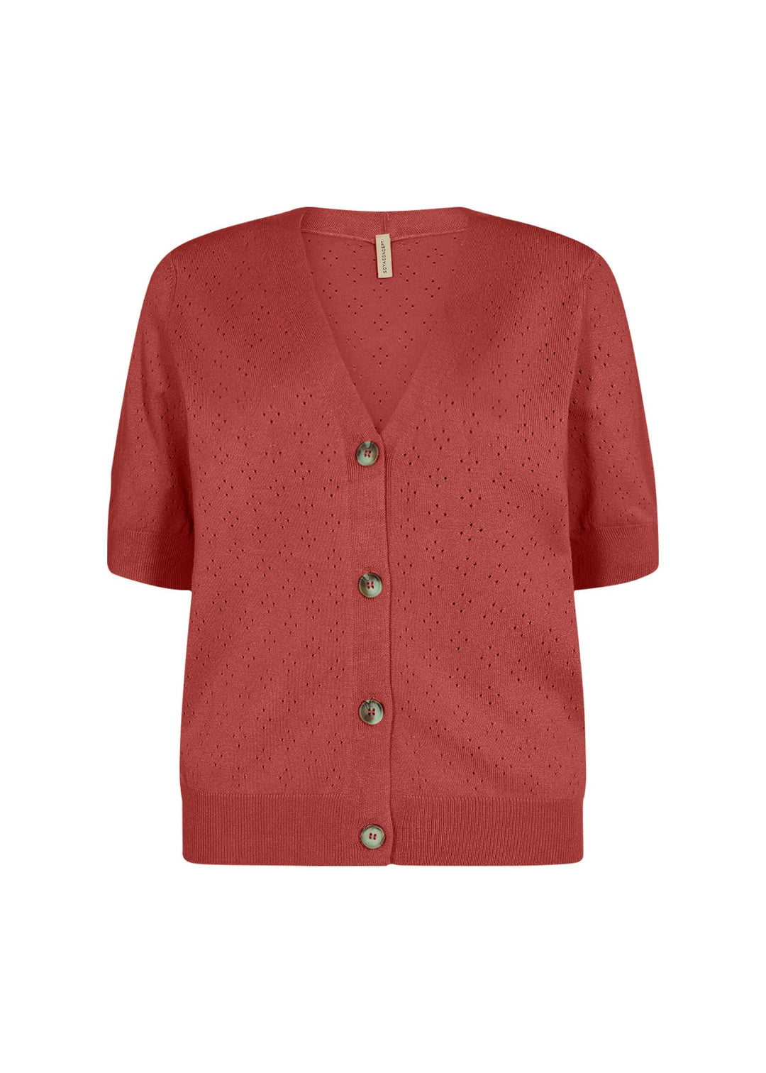 SOYACONCEPT Damen SC-Dollie 735 Strickjakke S Rot, S Rot