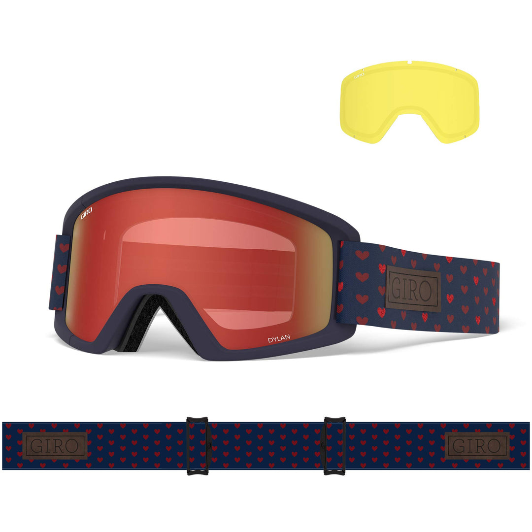 Giro Unisex Dylan Sunglasses (1er Pack) Einheitsgrösse Hearts, Einheitsgrösse Hearts
