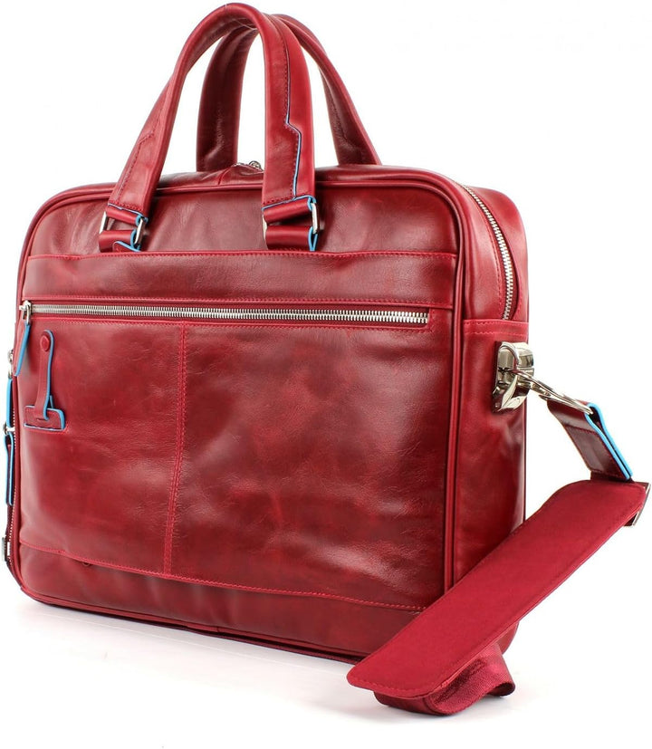 Piquadro Blue Square 15 '' Aktentasche mit Laptop-Fach, Rosso (rot) - CA2849B2/R Einheitsgrösse Rot,