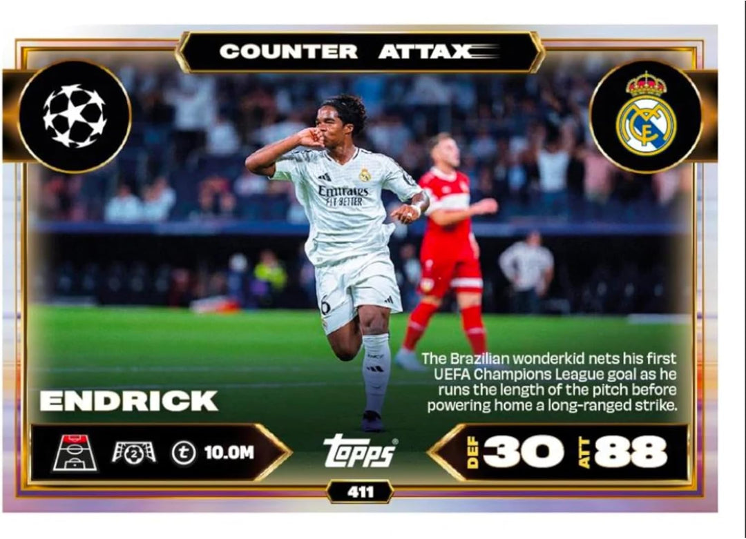 Starterpaket Spielkarten Attax UCL 25-26