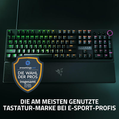 Razer Huntsman V3 Pro Mini - Analoge optische E-Sport-Tastatur im 60-%-Format (Digitaler Drehregler