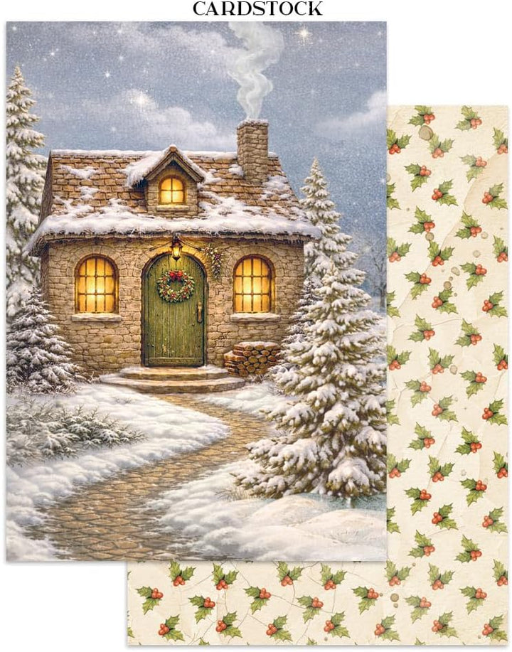 Stamperia - Junk Journal Stickers, Die-Cuts and Backgrounds for Scrapbooks, Albums, Card Making and