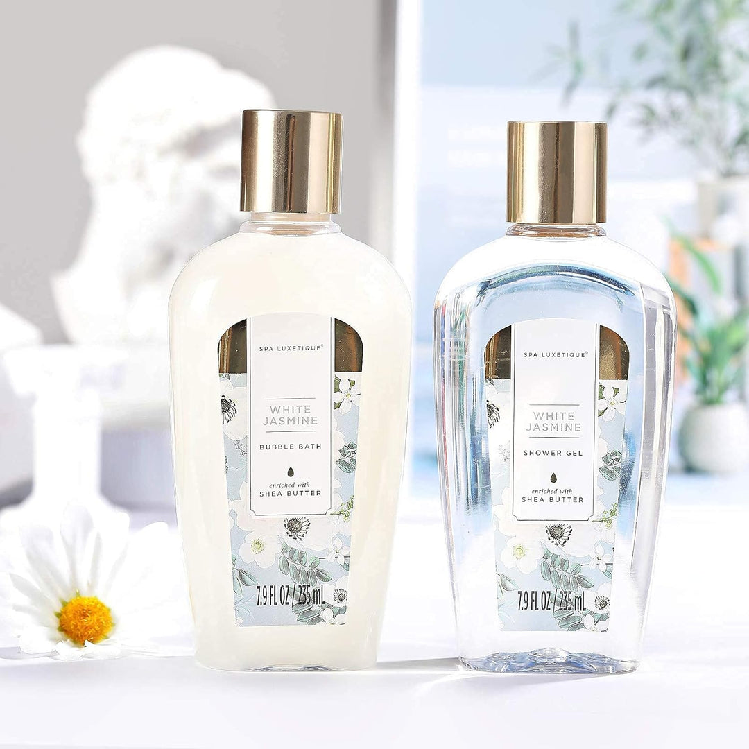 SPA LUXETIQUE Beauty Set für Frauen-12tlg Jasminduft Bade Geschenkset, Geburtstagsgeschenk, Spa Set,