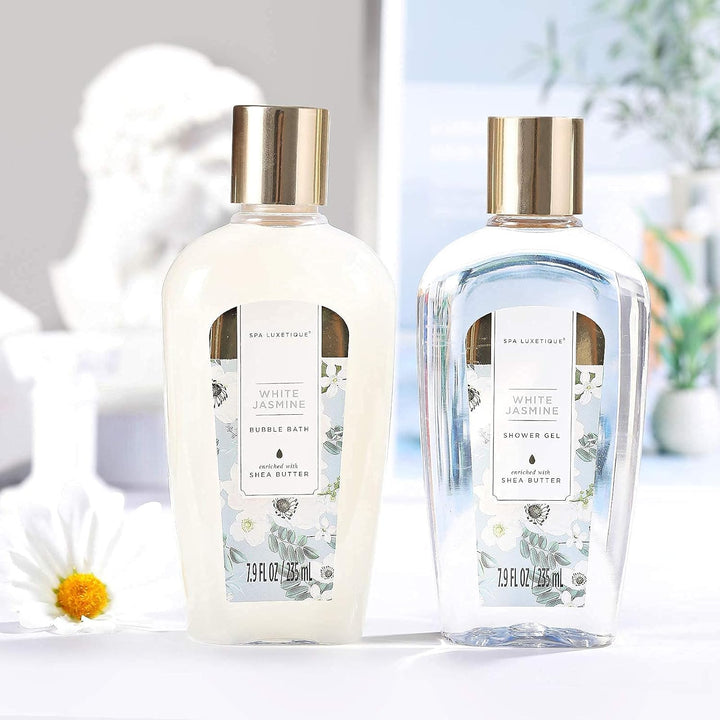 SPA LUXETIQUE Beauty Set für Frauen-12tlg Jasminduft Bade Geschenkset, Geburtstagsgeschenk, Spa Set,