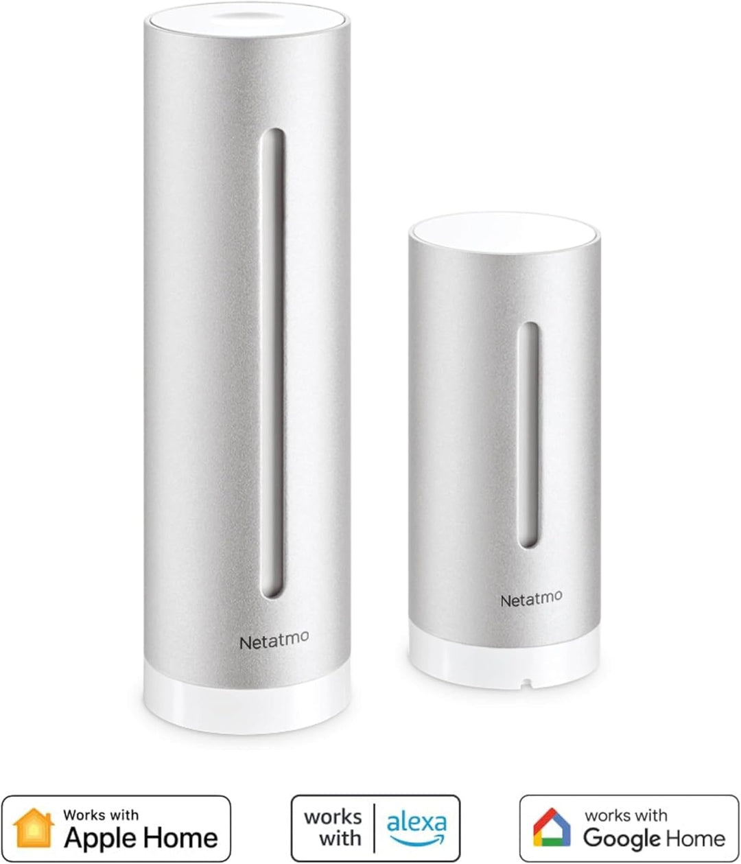 Netatmo Smarte Wetterstation mit Wandhalterung - WLAN, Funk, Innen- und Aussensensor & Regenmesser F