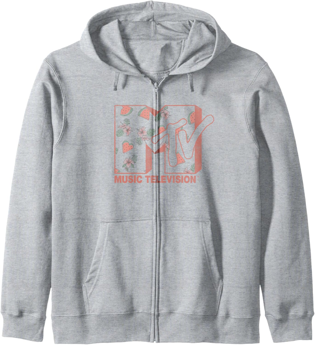 MTV Logo Watermelon Slices Kapuzenjacke