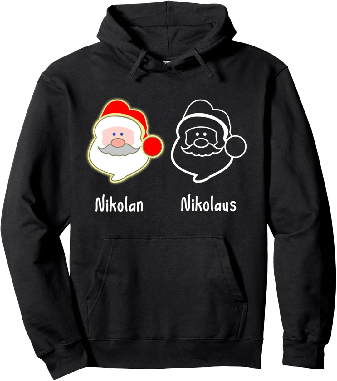 Lustiges Weihnachten 2023 Witziges Xmas Nikolaus Nikolan Pullover Hoodie