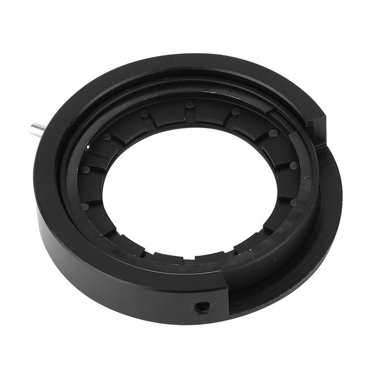 Irisblende, Mikroskop Einstellbare Blende SK6 SK8 SK12 SK23 SK25 Mikroskop-Irisblende Adapter Optisc