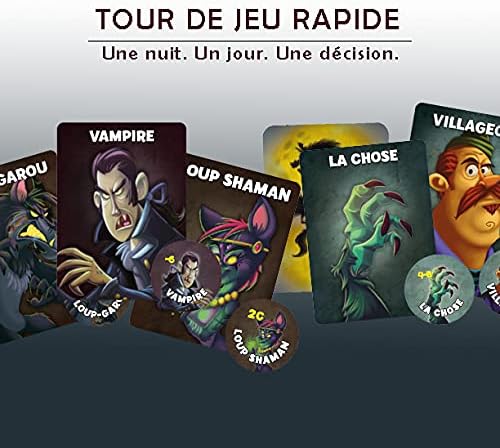 Ravensburger – 26779 – Loup Garou Pour UNE Nuit Epic Battle – Gesellschaftsspiel Werwolf-Pack Epic B