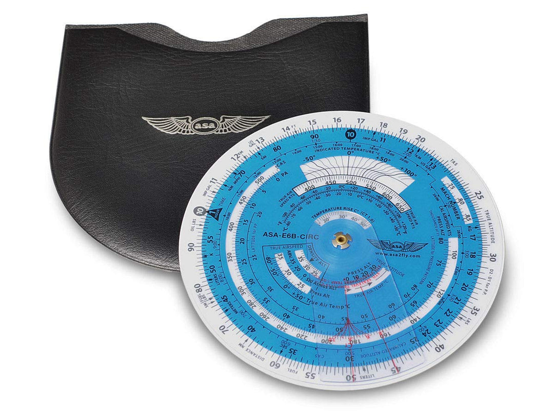 ASA Navigationsrechner "Flight Computer E6B Circular" für Piloten