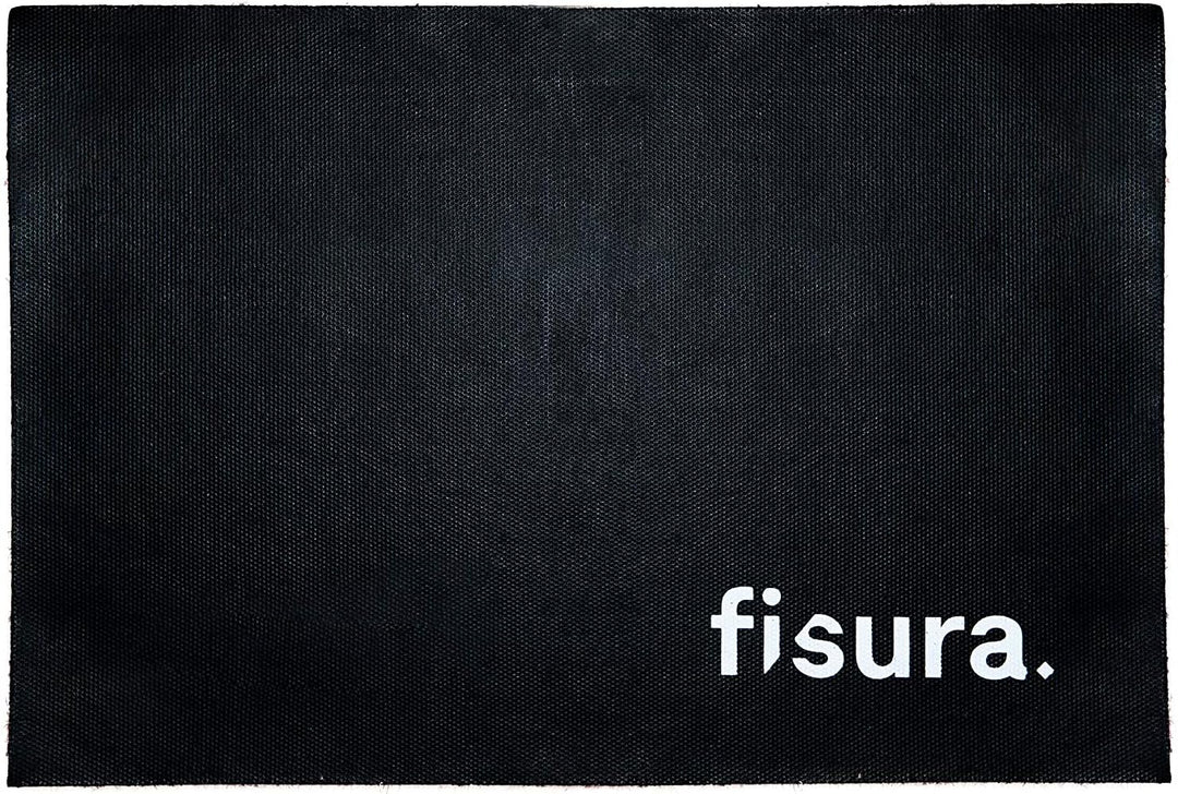 FISURA - Fussmatte Girl Power. Kokosnuss-Fussmatte mit Rutschfester PVC-Rückseite. Lustige Welcome M