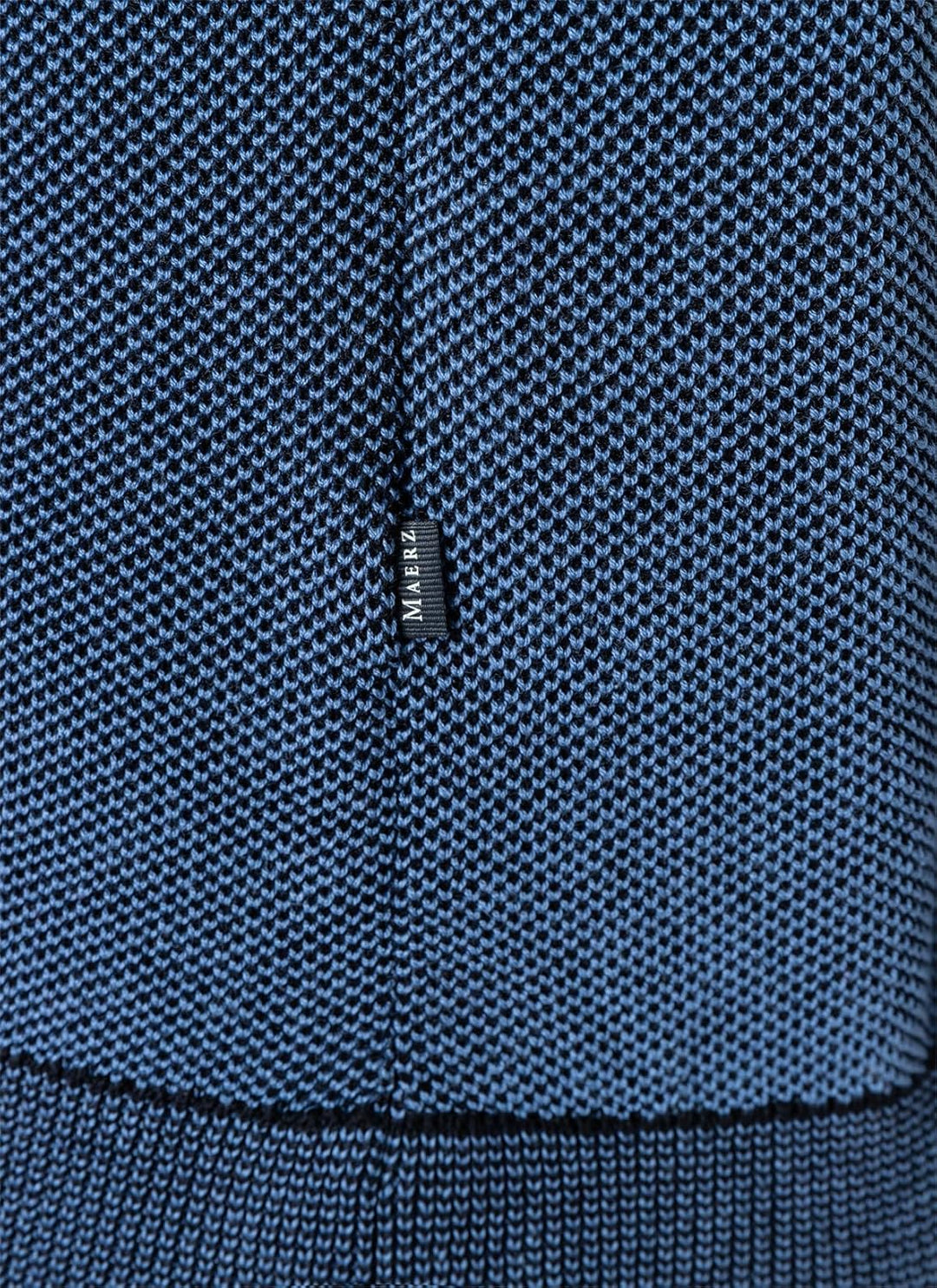 Maerz Herren Biobaumwolle Strickjacke 58 Blau (Blue Grape 331), 58 Blau (Blue Grape 331)