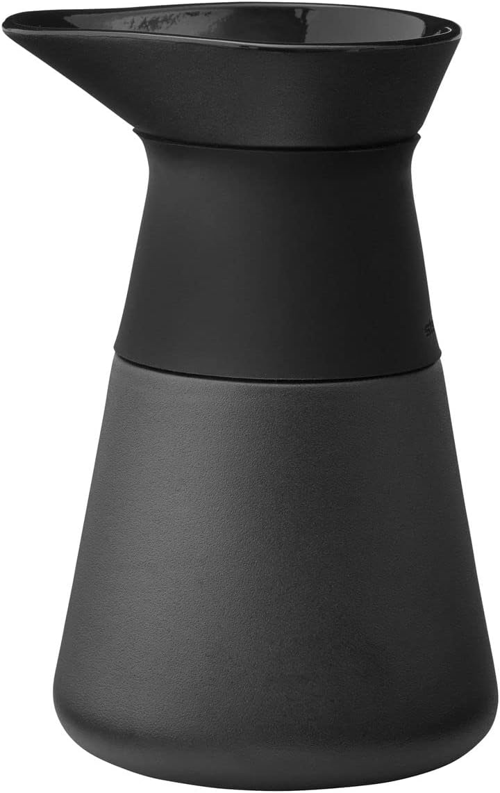 Stelton Theo Milchkännchen, Stein, Dunkelbraun, 0,35 L Milchkännchen Dunkelbraun, Milchkännchen Dunk