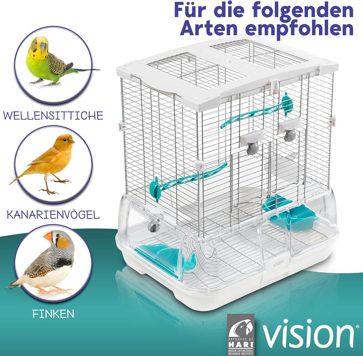 Vision II Model S01 Vogelheim, Vogelkaefig, klein, S01