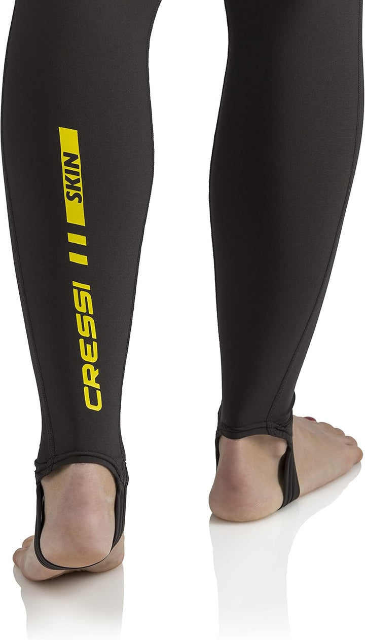 Cressi Skin 1mm (Black-Yellow) [M], Black/Yellow, Medium