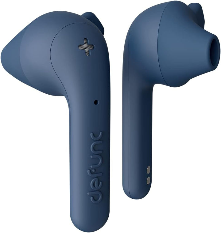 Defunc True Music kabellose Ohrhörer - Kristallklarer Klang, hohe Mikrofonqualität, Lange Akkulaufze