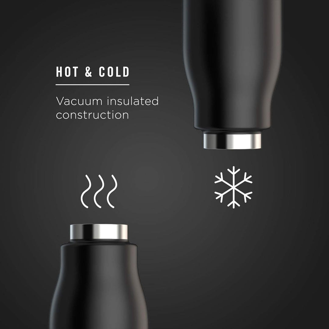Zoku - Edelstahl Trinkflasche M 500ml Modern Calligraphy