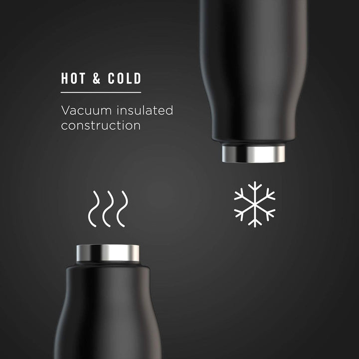 Zoku - Edelstahl Trinkflasche M 500ml Modern Calligraphy